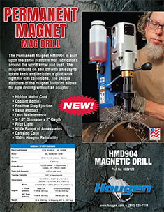 permanent magnet mag drill